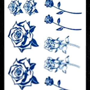 GLE-090 Semi Permanent Tattoo 4.25"x7"