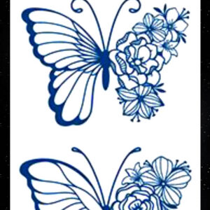 GLE-100 Semi Permanent Tattoo 4.25"x7"