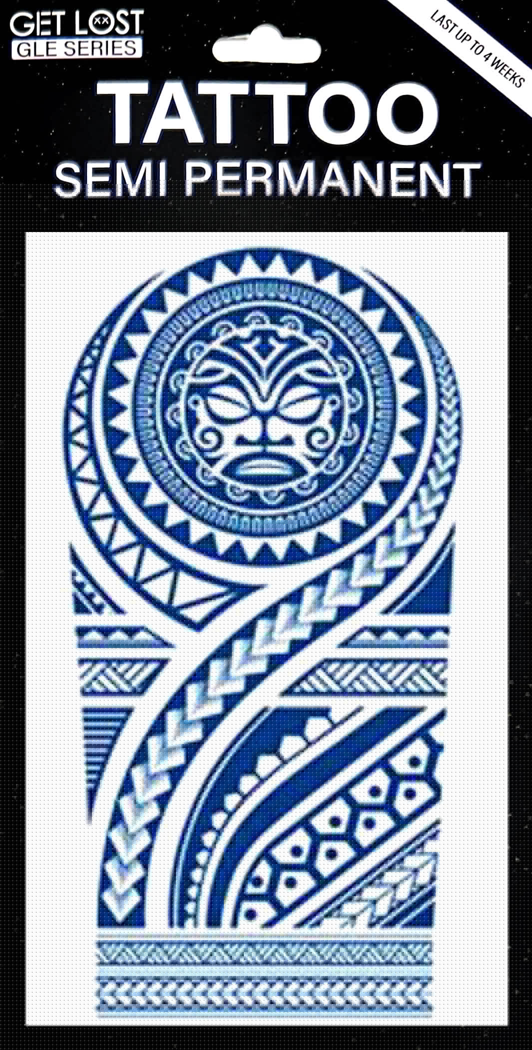 GLE-101 Semi Permanent Tattoo 4.25"x7"