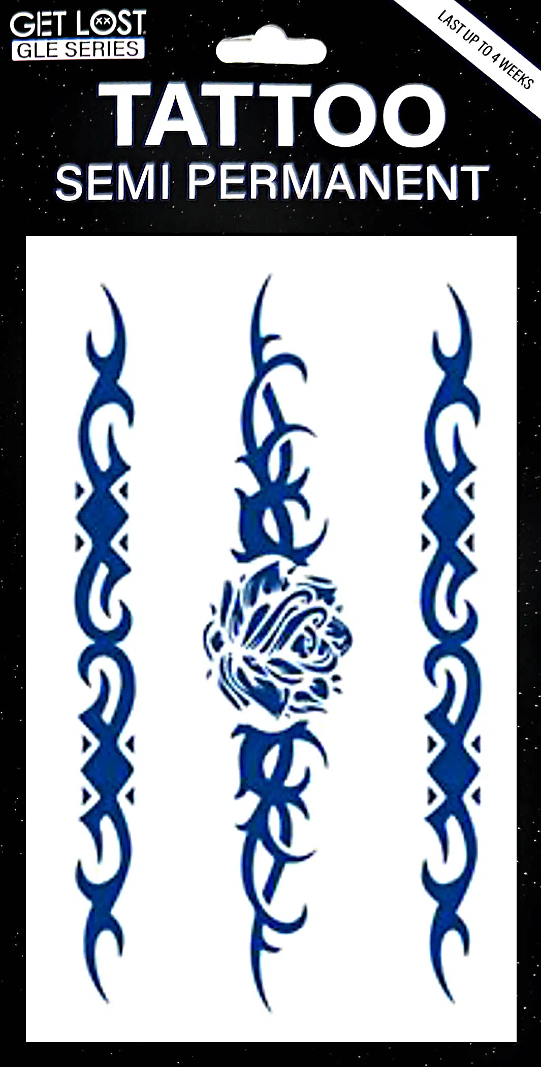 GLE-102 Semi Permanent Tattoo 4.25"x7"