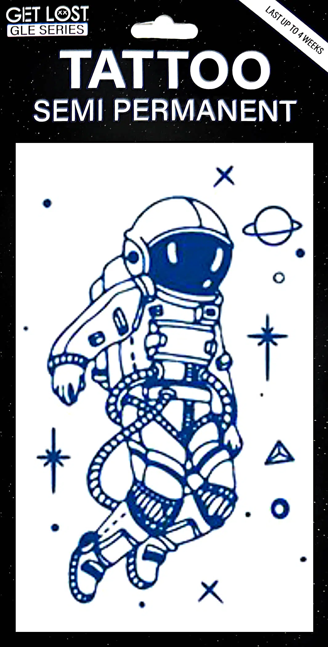 GLE-105 Semi Permanent Tattoo 4.25"x7"