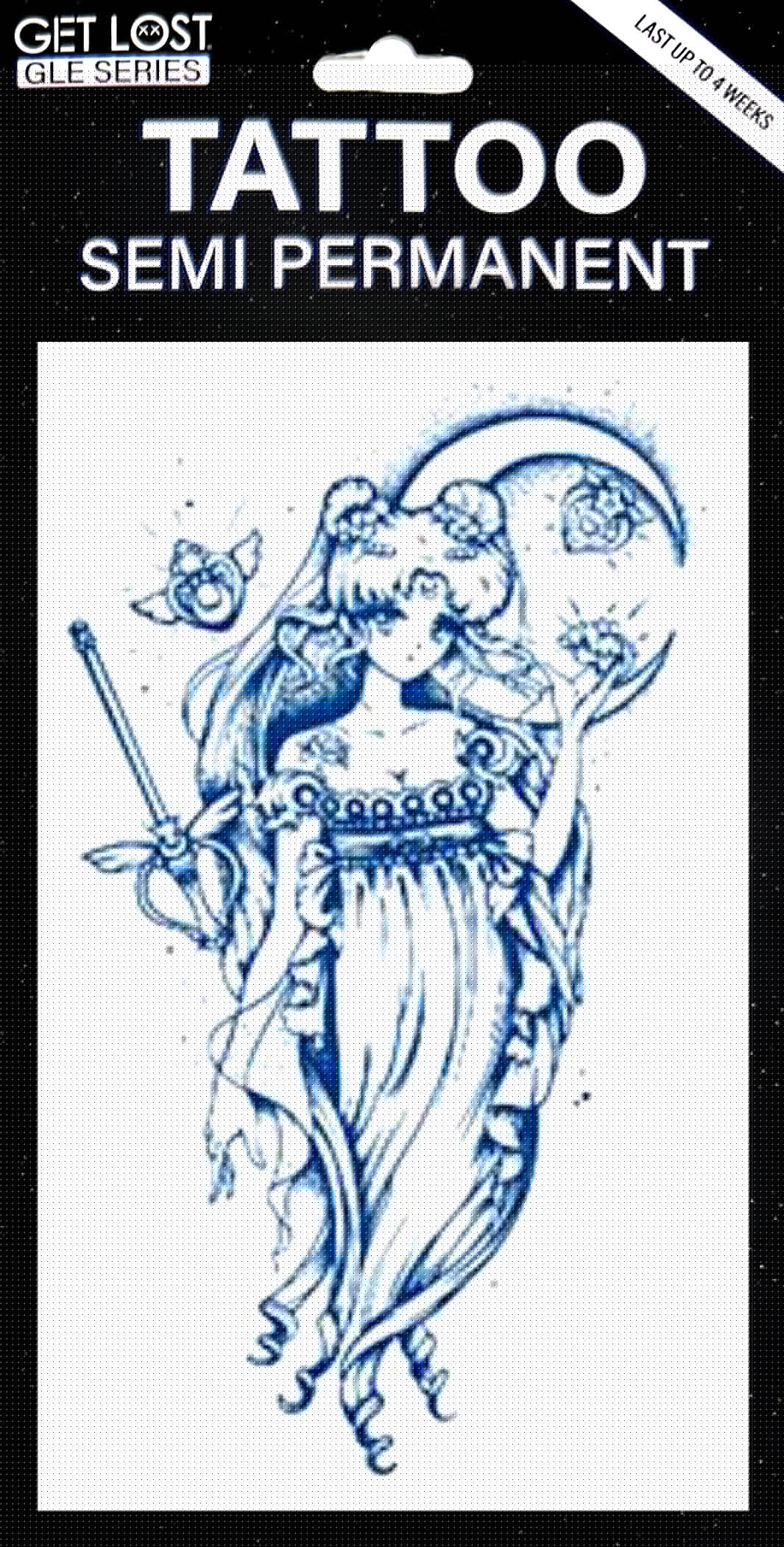 GLE-109 Semi Permanent Tattoo 4.25"x7"