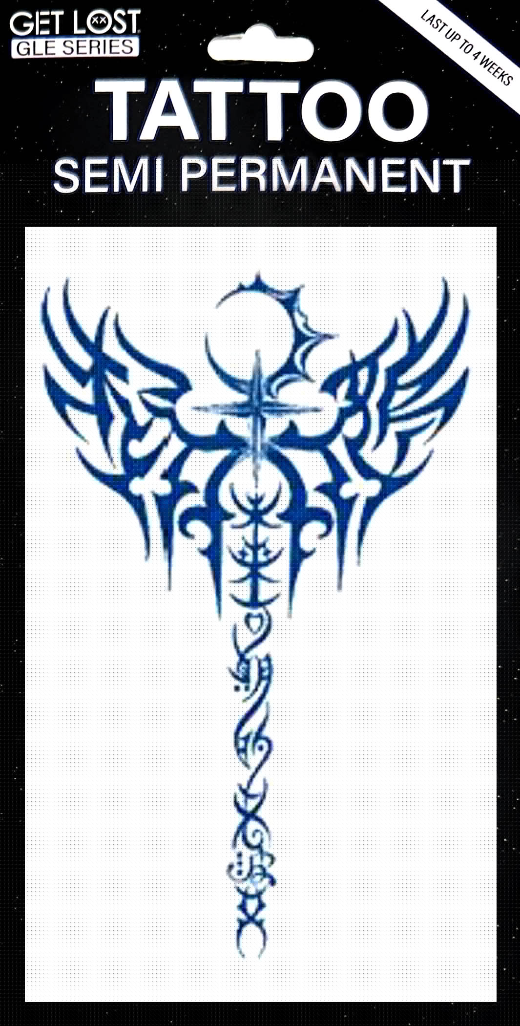 GLE-111 Semi Permanent Tattoo 4.25"x7"