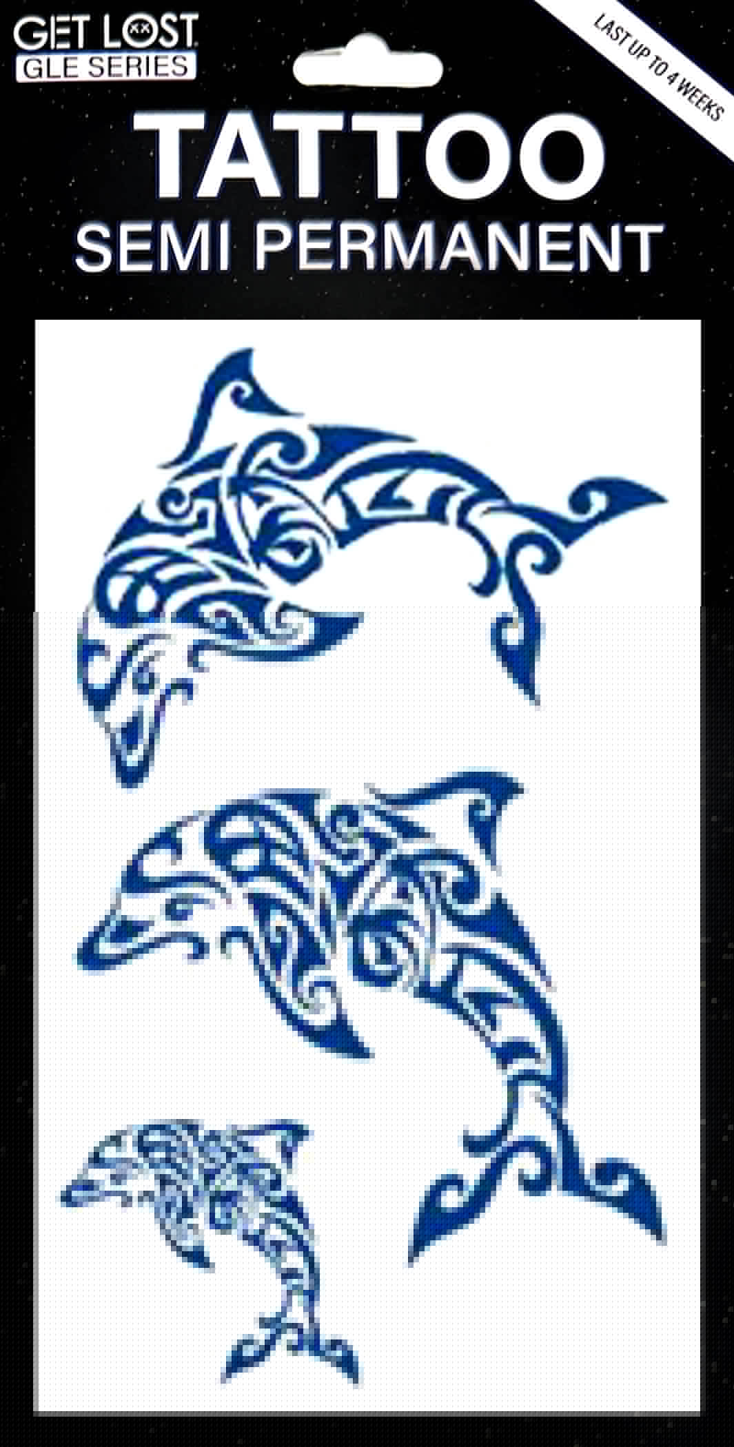 GLE-112 Semi Permanent Tattoo 4.25"x7"