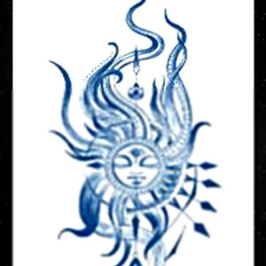 GLE-116 Semi Permanent Tattoo 4.25"x7"