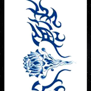 GLE-118 Semi Permanent Tattoo 4.25"x7"