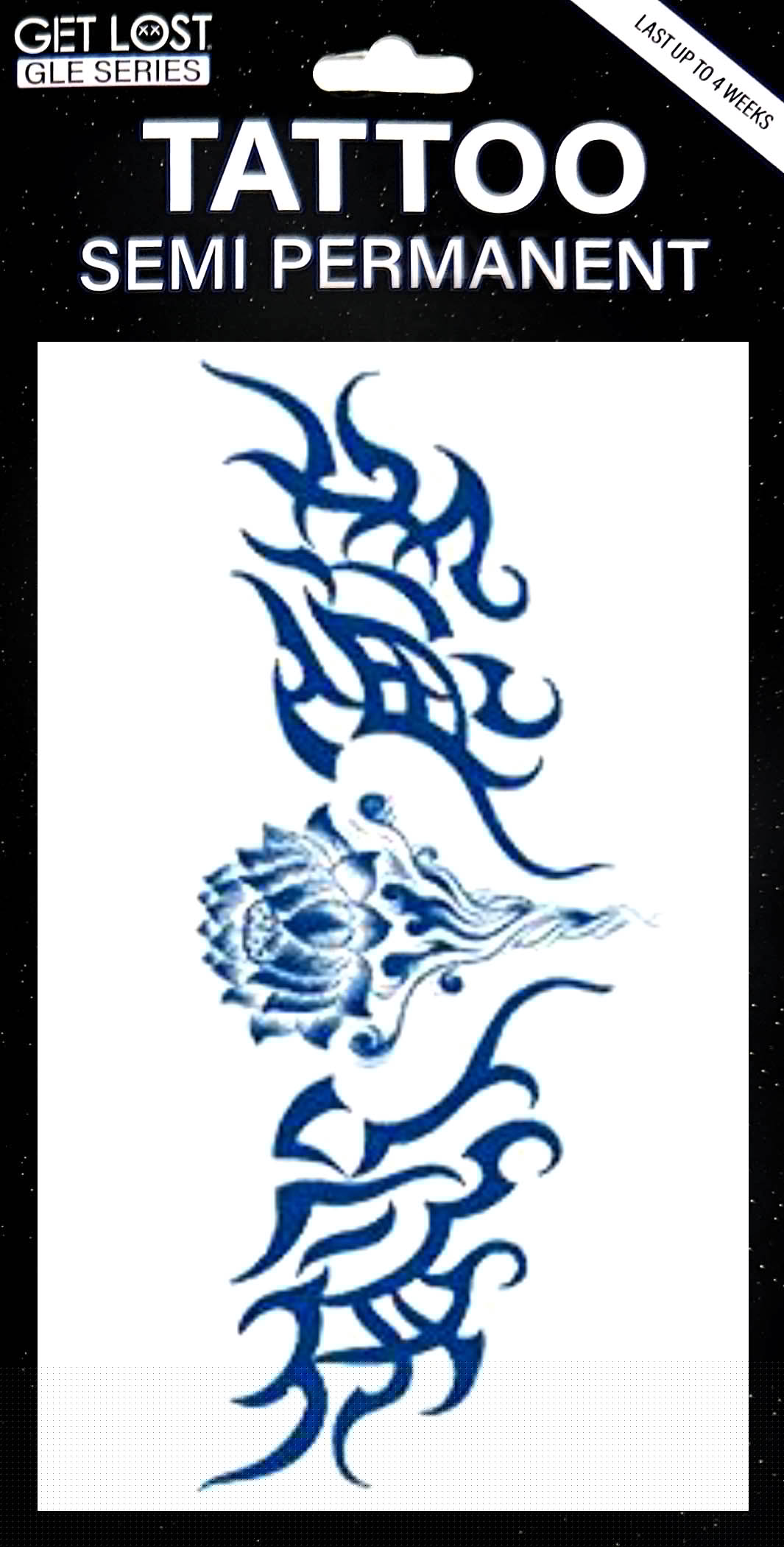 GLE-118 Semi Permanent Tattoo 4.25"x7"