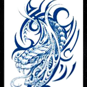 GLE-119 Semi Permanent Tattoo 4.25"x7"