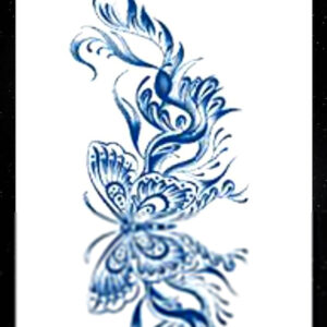 GLE-125 Semi Permanent Tattoo 4.25"x7"