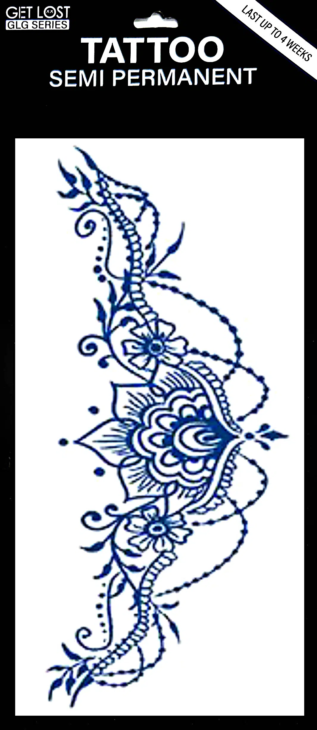 GLG-001 Semi Permanent Tattoo 6"x11"