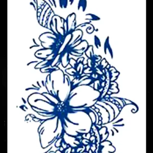GLG-002 Semi Permanent Tattoo 6"x11"