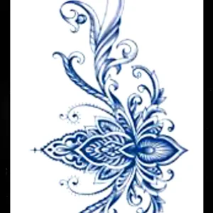 GLG-005 Semi Permanent Tattoo 6"x11"