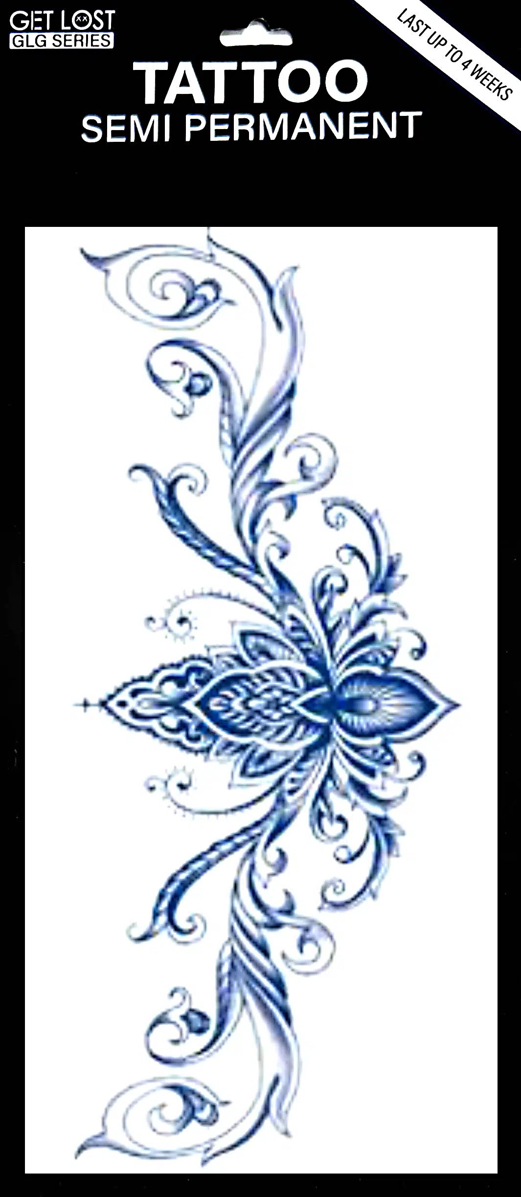 GLG-005 Semi Permanent Tattoo 6"x11"