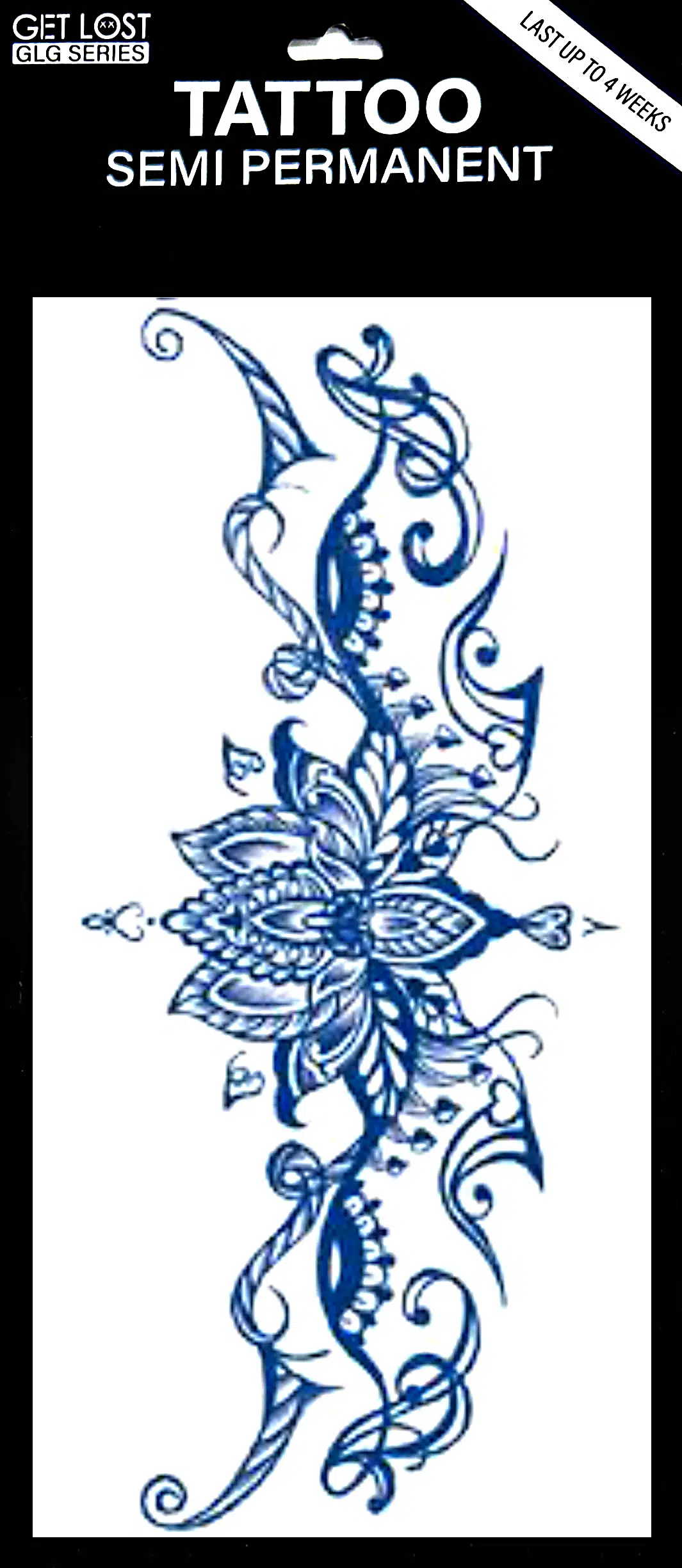 GLG-006 Semi Permanent Tattoo 6"x11"