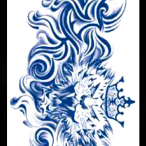 GLG-007 Semi Permanent Tattoo 6"x11"