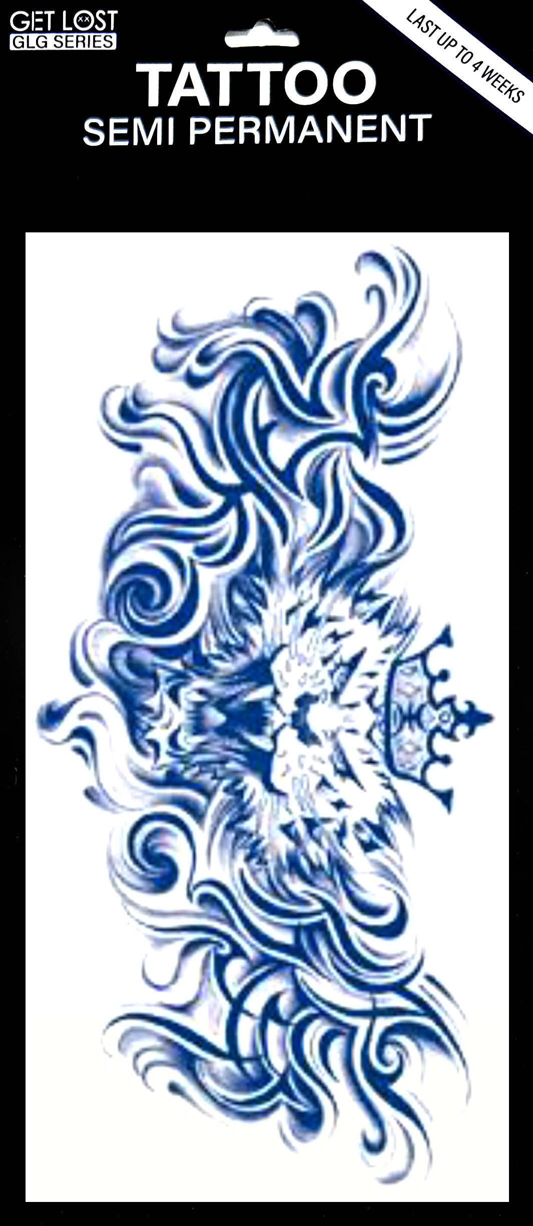 GLG-007 Semi Permanent Tattoo 6"x11"