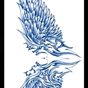 GLG-009 Semi Permanent Tattoo 6"x11"