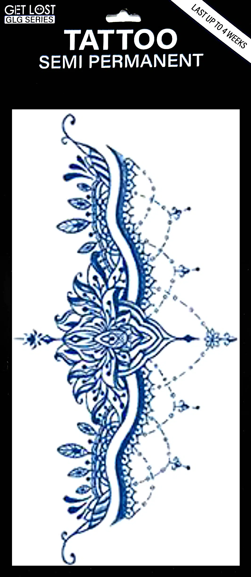 GLG-010 Semi Permanent Tattoo 6"x11"
