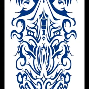 GLH-001 Semi Permanent Tattoo 6"x18.25"