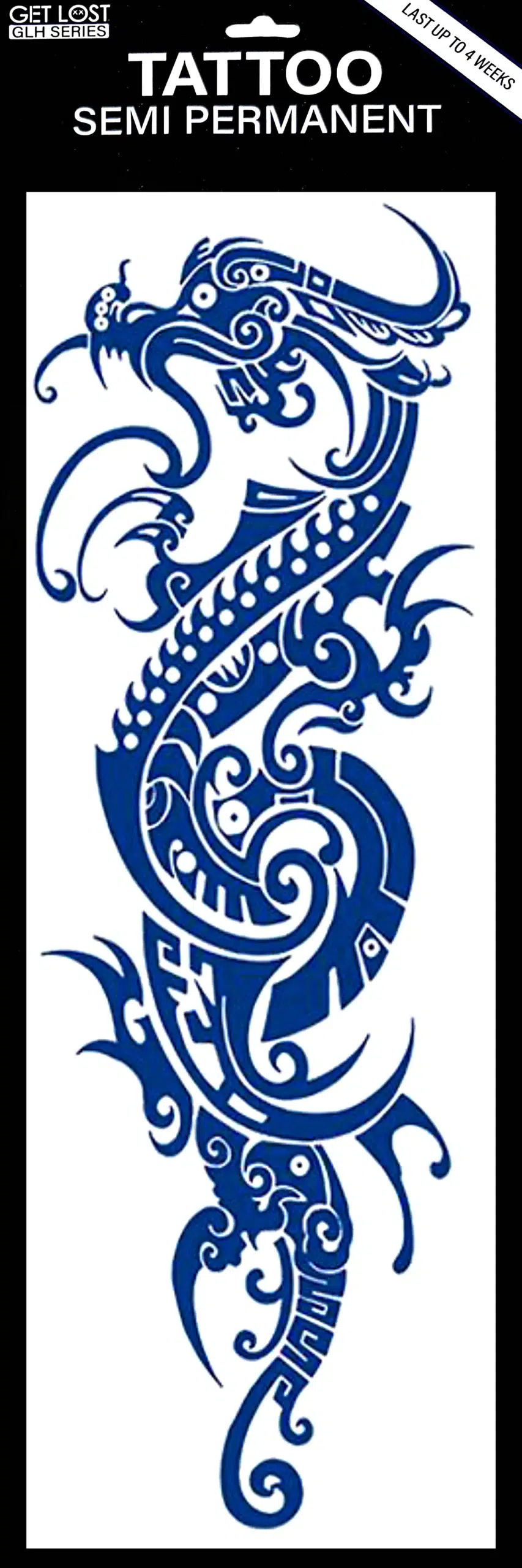 GLH-002 Semi Permanent Tattoo 6"x18.25"