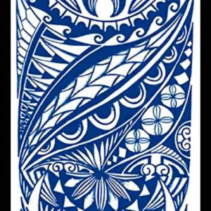 GLH-004 Semi Permanent Tattoo 6"x18.25"