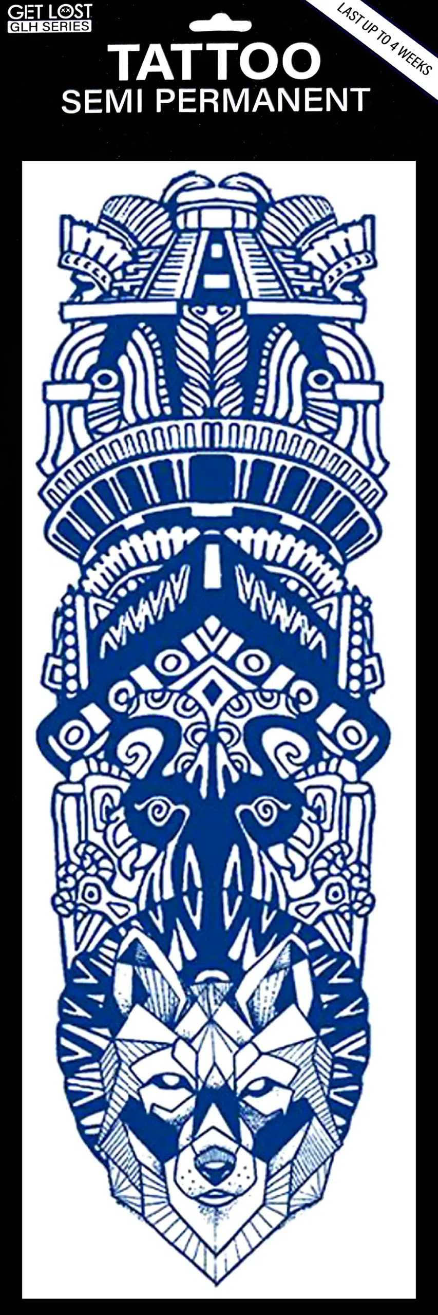 GLH-005 Semi Permanent Tattoo 6"x18.25"