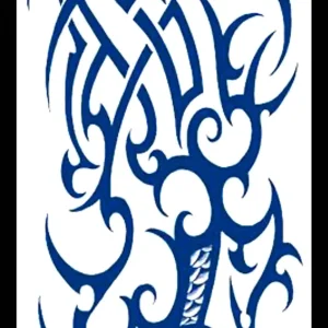 GLH-009 Semi Permanent Tattoo 6"x18.25"