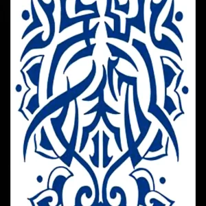 GLH-011 Semi Permanent Tattoo 6"x18.25"