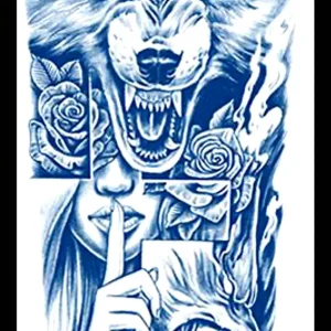 GLH-013 Semi Permanent Tattoo 6"x18.25"