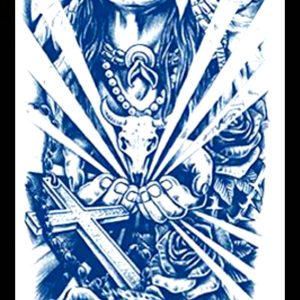 GLH-014 Semi Permanent Tattoo 6"x18.25"