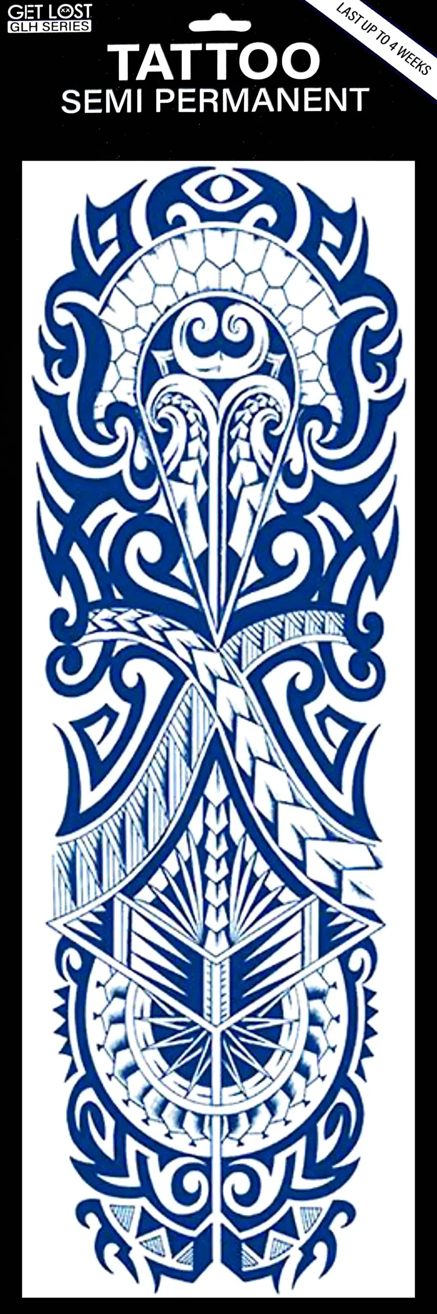 GLH-015 Semi Permanent Tattoo 6"x18.25"