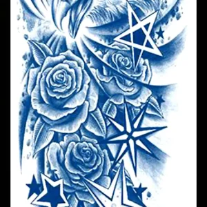 GLH-019 Semi Permanent Tattoo 6"x18.25"