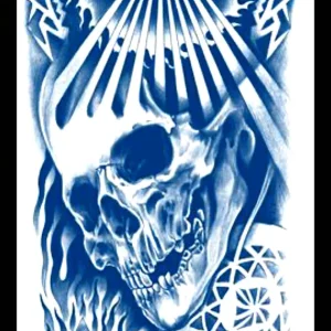 GLH-022 Semi Permanent Tattoo 6"x18.25"