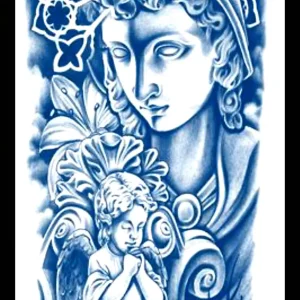 GLH-023 Semi Permanent Tattoo 6"x18.25"