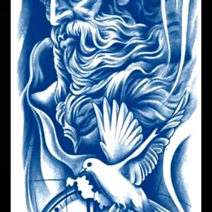 GLH-024 Semi Permanent Tattoo 6"x18.25"
