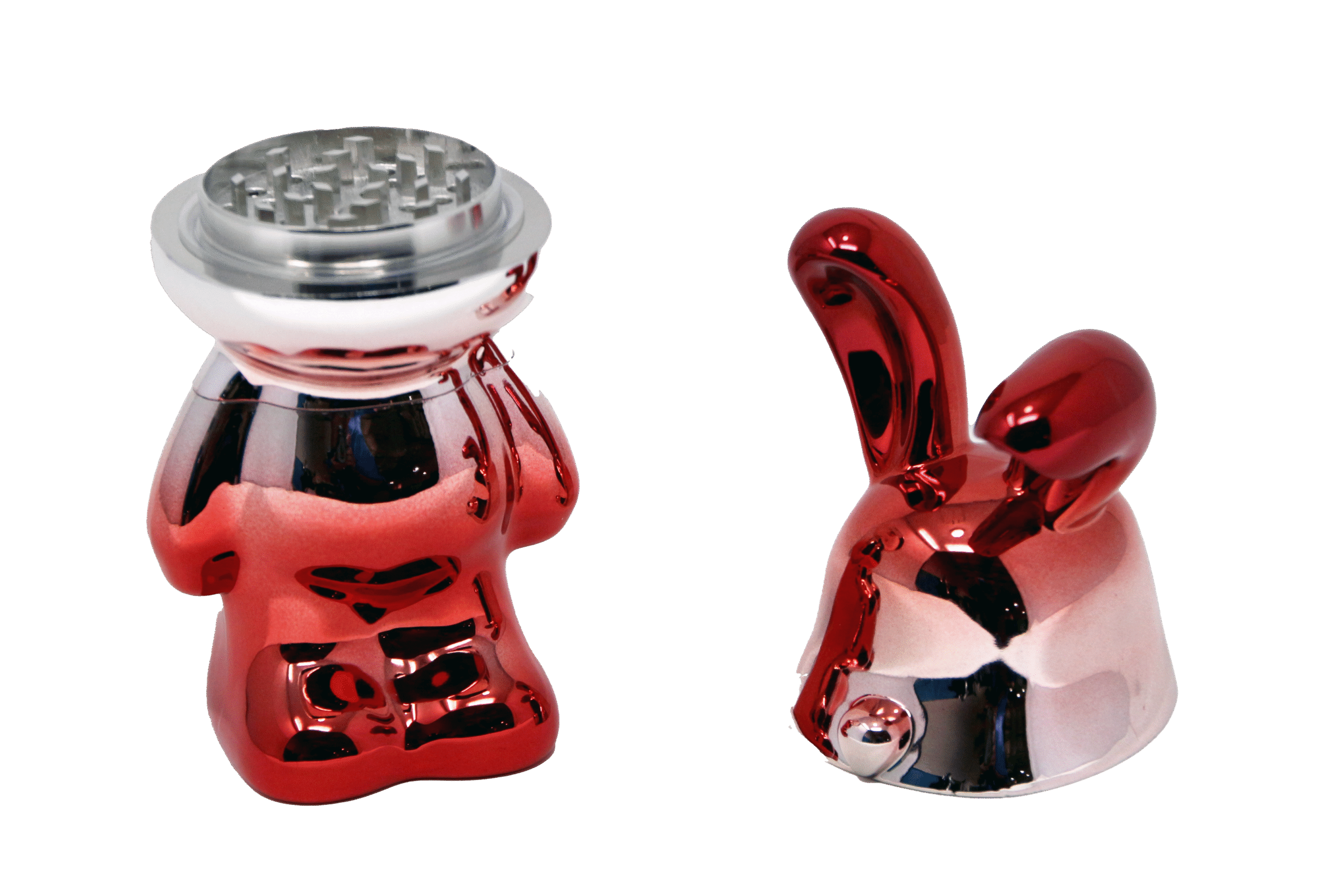 LBG-CRM-002 Get Lost Bunny Chrome Series Grinders (6 Count) - Image 2