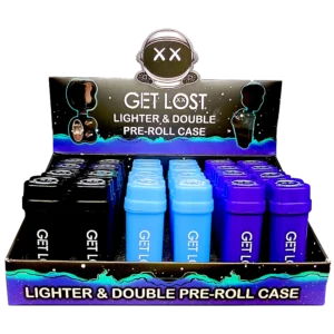 LDPRC-001 - Get Lost Lighter & Double Pre-Roll Case (24 Count)