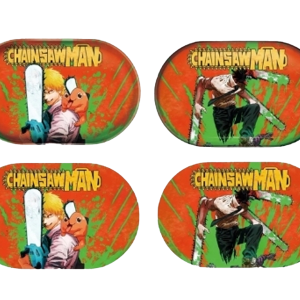 MTL001-3D Mini Tray With Lid - Chainsaw Man 5"x3.25"