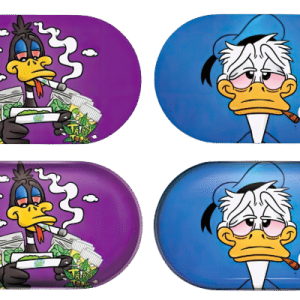 MTL006-3D Mini Tray With Lid - Doped Daffy and Donald Duck