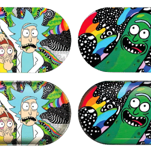 MTL008-3D Mini Tray With Lid - Rick and Morty