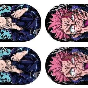 MTL019-3D Mini Tray With Lid - Sukuna Vs Satoru