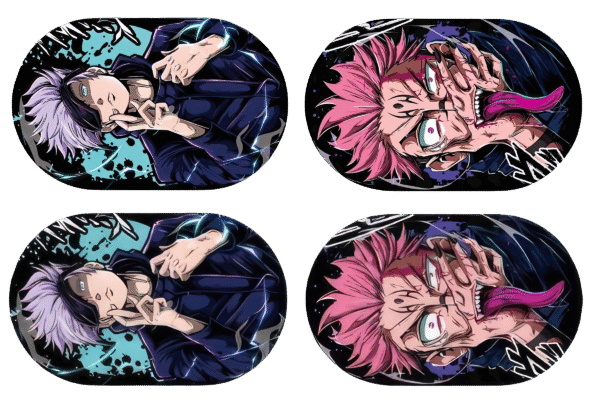 MTL019-3D Mini Tray With Lid - Sukuna Vs Satoru