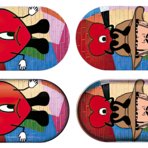 MTL031-3D Mini Tray With Lid - Sad Bad Bunny