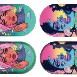 MTL039-3D Mini Tray With Lid - Alien Girls
