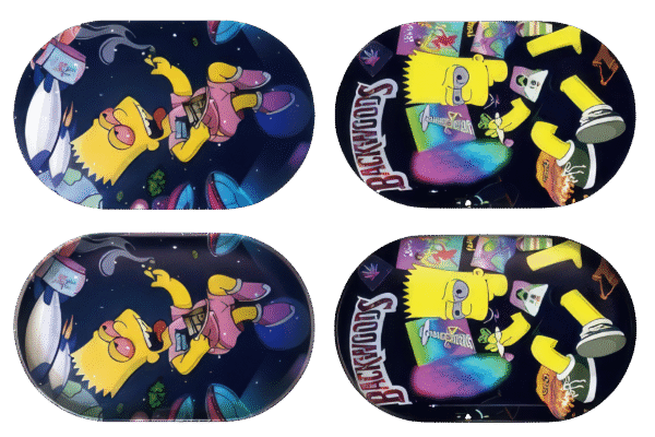 MTL041-3D Mini Tray With Lid - Backwoods Bart Simpson