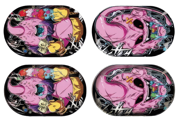 MTL043-3D Mini Tray With Lid - Nasty Pink Alien