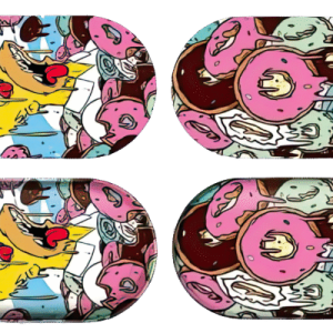 MTL049-3D Mini Tray With Lid - Homer Donuts