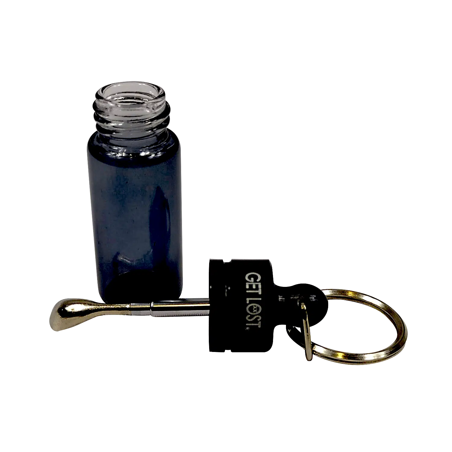 MSK-30PK-001 - Get Lost Mini Spoon Glass Container (30 Count) Display - Image 9