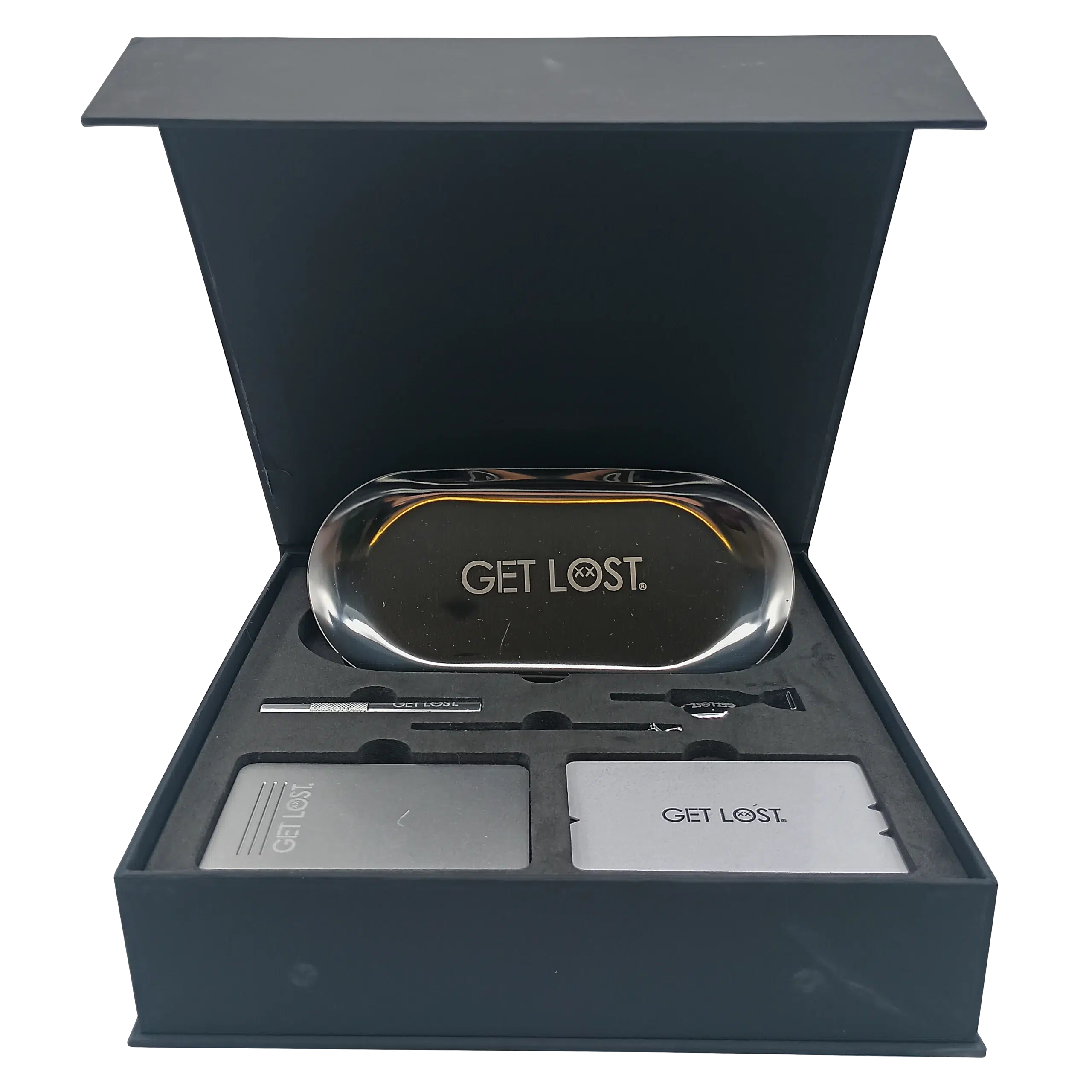 PSS-SLV-002 - Get Lost Premium Snuff Set (Silver) - Image 4