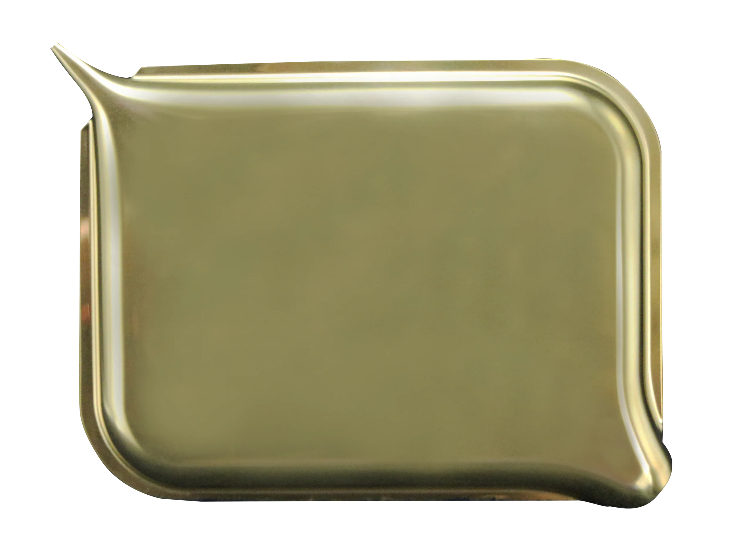 PSST-005 Get Lost Premium Stainless Steel Rolling Tray with Funnel (Gold) - Image 6